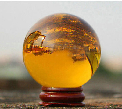 #ad Crystal Ball Glass Sphere 40mm Top Quality $7.99