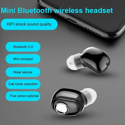 #ad Wireless Bluetooth Earbuds In Ear Stereo Earphones Sport Headset Headphones $1.67