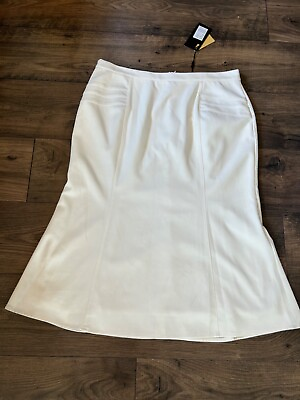 #ad M amp; J Collection Skirt Mid A line Size 14 NWT $16.00
