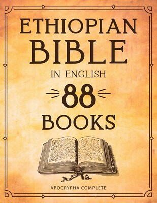 #ad Ethiopian Bible in English 88 Books: Apocrypha Complete Paperback $33.69