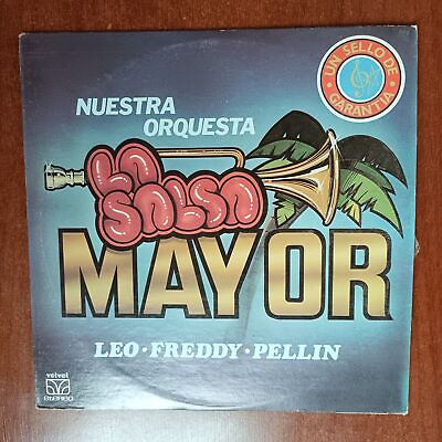 #ad Nuestra Orquesta La Salsa Mayor 1979 Vinyl LP Salsa Guaguanco Bolero Velvet $26.98