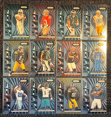 #ad 2023 Panini Prizm Football HYPE Insert Complete Your Set You Pick Card PYC $1.49