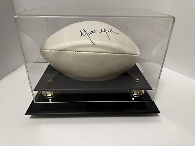 #ad Matt Millen Autographed Football Signed w Case Penn State Oakland Raiders 49ers $149.99
