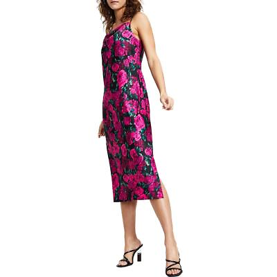 #ad Bar III Womens Floral Midi Party Slip Dress BHFO 2649 $9.99