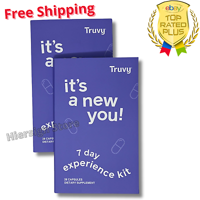 #ad New amp; FRESH TruVision Health 2 Week Supply Weightloss Energy TRU and VY 56 CT $46.75