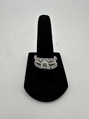 #ad 2.75 CTW Brillant Diamond Wedding Set $2999.99
