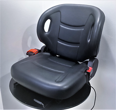 #ad New Premium Toyota Forklift Seat w Hi Viz Seatbelt Buckle Switches Free Ship $268.99