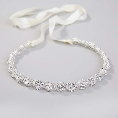 #ad Crystal Wedding Headband Bridal Headpiece Hair Jewelry for Brides and $26.31