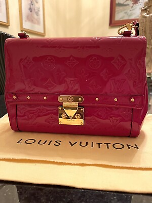 #ad Louis Vuitton Indian Rose Monogram Vernis Venice Bag $1350.00