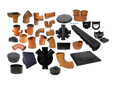 #ad Underground Drainage Pipes Fittings Junctions Bends amp; more all in 1 listing GBP 22.99