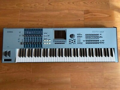#ad Yamaha MOTIF XS7 Music Workstation Synthesizer in Very Good Condition. $1380.00