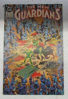 #ad Vintage DC Comics November #3 The New Guardians Comic Book 1988 $199.99