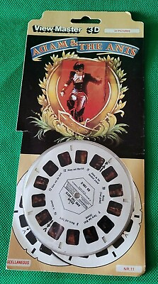 #ad Scarce Adam amp; the Ants Rock amp; Roll Band Concert view master 3 Reels Pack Set $169.00