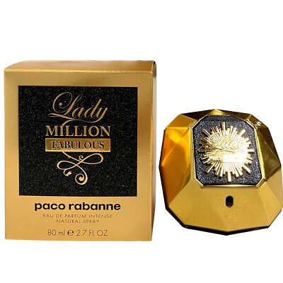 #ad Lady Million Fabulous by Paco Rabanne for women EDP Intense 2.7 oz New in Box $70.58
