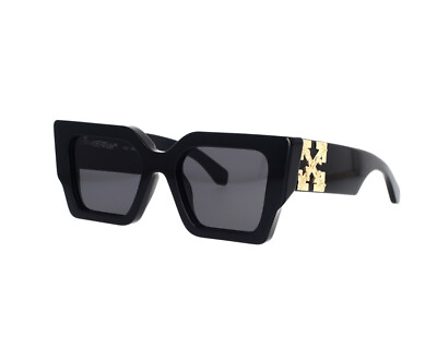 #ad Off White Sunglasses Catalina Black dark grey Man Woman $284.73