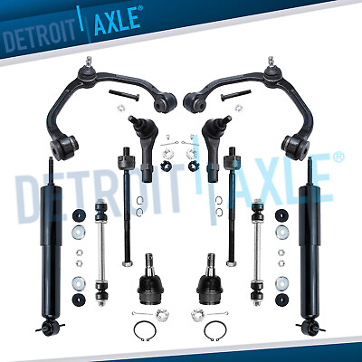 #ad #ad 12pc Front Shocks Upper Control Arms Tierod Kit for Ranger B2300 B2500 B3000 2WD $127.28