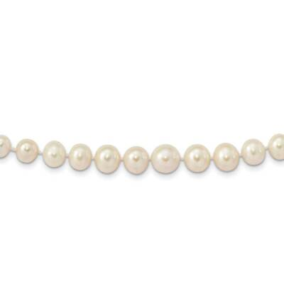 #ad 14k Gold 7 11mm White Freshwater Cultured Pearl Graduated Necklace 18quot; $402.03