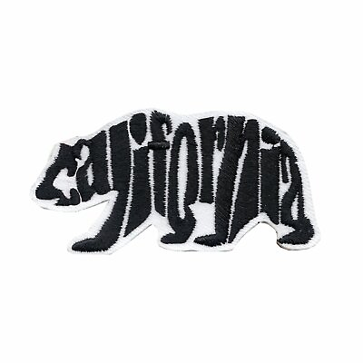 #ad California Bear Motif Iron On Embroidered Applique Patch $10.99