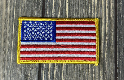 #ad Vintage American Flag USA Patch 3.5” $14.99
