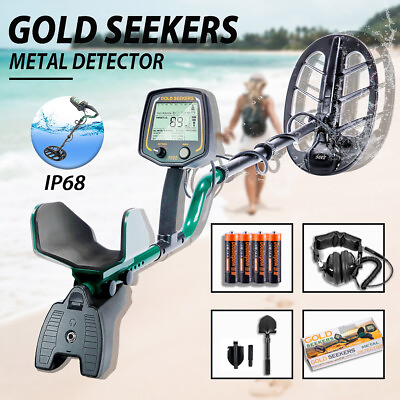 #ad Gold Finder Metal Detector Long Range Gold Metal Detector with 3 Accessories $280.80