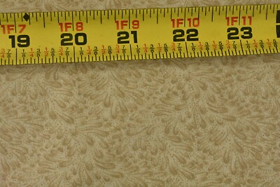 #ad By 1 2 Yd Vintage Tan Calico on Tan Quilt Cotton P9445 $5.00