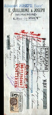#ad PARIS II° CHAPELLERIE pour DAMES CHAPEAUX de MODE quot;GUILLAUME amp; JOSEPHquot; 1931 EUR 6.80