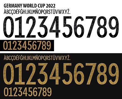 #ad Nameamp;Number Set For Germany World Cup 2022 Home Away Football Soccer $14.99
