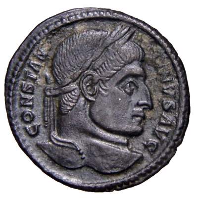 #ad NEAR MS Spectacular CONSTANTINE I Follis Arelate VOT XX P Crescent A Roman Coin $112.05