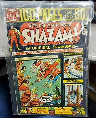 #ad DC Comic Shazam Vol 2 No 14 1974 Copper Age Comic Book $39.99