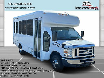 #ad Reconditioned 2015 Ford E 350 Super Duty Wheelchair Shuttle Bus $51000.00