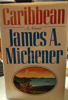 #ad Caribbean by James A. Michener 1989 Hardcover First Edition $12.95