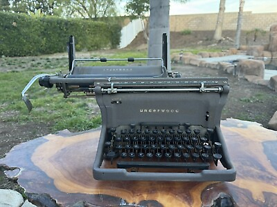 #ad 1950 Underwood Desktop Typewriter $400.00