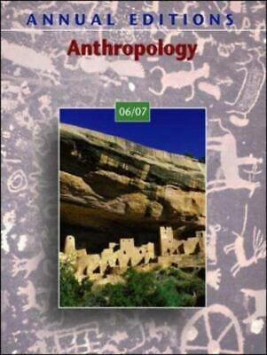 #ad Annual Editions: Anthropology 06 07 28th edition $4.99