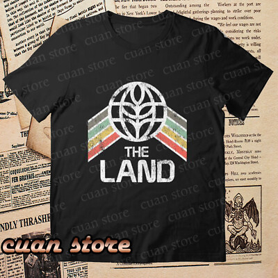 #ad New The Land Logo Distressed in Vintage Retro Men#x27;s T shirt funny size S to 5XL $19.99