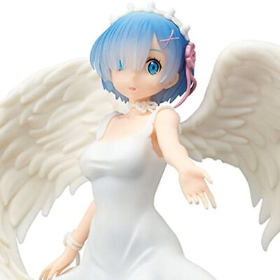 #ad Zero Starting Life in Another World Rem Demon Angel Version Super Premium Status $39.99