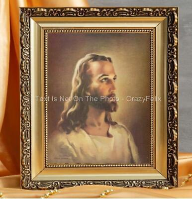 #ad Jesus Christ Picture Jesus Art Christian Catholic Mormon Religious Print 9316 $9.97