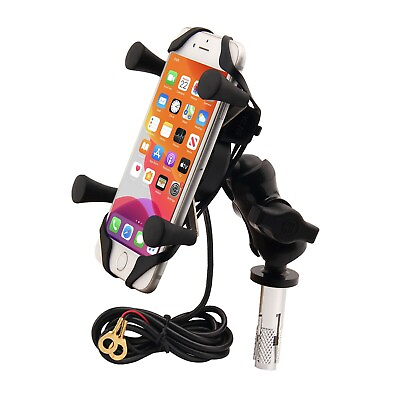 #ad GPS Phone Mount Bracket Holder For KAWASAKI ZX6RR ZX 14R NINJA ZZR 1400 ZX14R $24.69