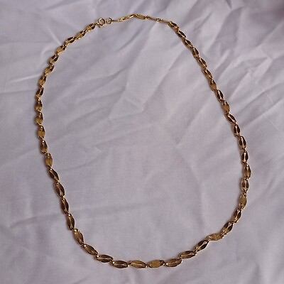 #ad Gold Tone 24quot; Keyhole Chain Necklace LNC $11.18