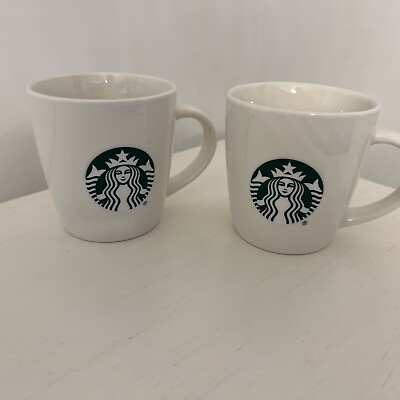 #ad Starbucks Set Of 2 Mugs Each Holds 16 0z $39.00