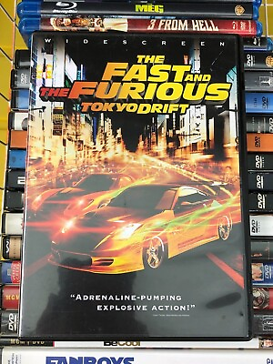 #ad The Fast and Furious Tokyo Drift DVD Action $3.83