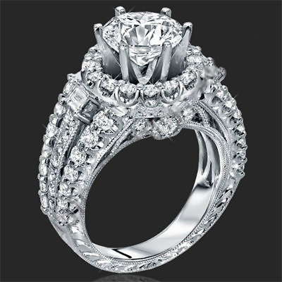 #ad Women#x27;s 1.8 CTW Princess Cut 925 Sterling Silver CZ Wedding Engagement Ring $9.99