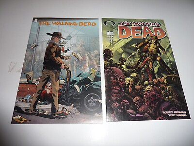 #ad THE WALKING DEAD #1 Image 2018 15th Anniversary Variant Lot of 2 NM Unread $9.21