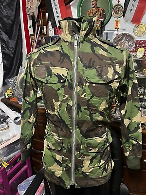 #ad Iraq Vintage Iraqi Popular Army Jacket Camouflage Romanian Made 1980’s Rare $399.99