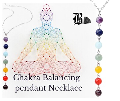 #ad Chakra Balancing Pendant Necklace $10.00