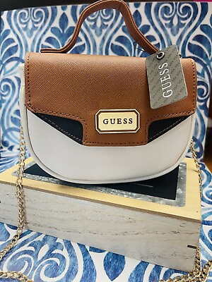 #ad Guess crossbody Beige Brown Color $25.00