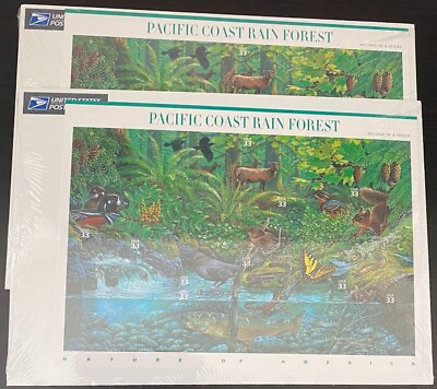 #ad US Souvenir Stamps 1999 2010 Nature of America Series Lots 22 sheets 220 Stamps $199.00
