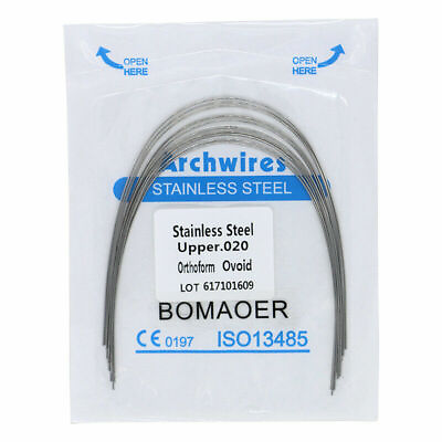 #ad 100PCS Orthodontic Dental Stainless Steel Arch wires 020 Upper Round SALE $9.88