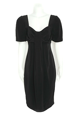 #ad Nipon Boutique Dress Little Black Cocktail Dress LBD Fitted Vintage Elegant NWT $99.98