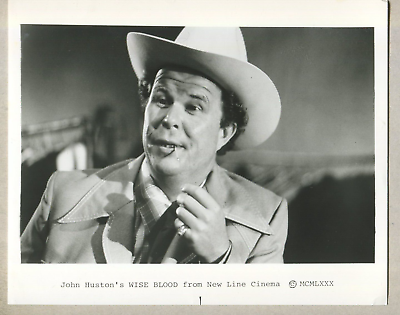 #ad Wise Blood: John Huston 1980 promo press photo P3E $24.99