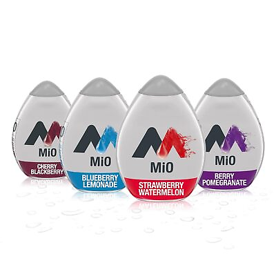 #ad MiO Sugar Free Berry Variety Naturally Flavored Liquid Water Enhancer 4 Count $20.92